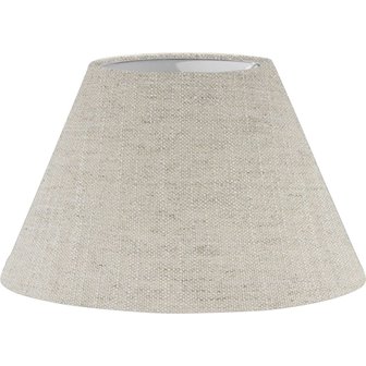Beżowy abażur do lampy ceramicznej